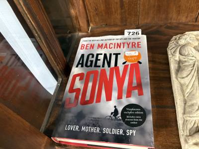 SIGNED "AGENT SONYA" BOOK