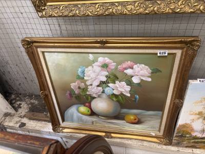 SIGNED STILL LIFE OIL