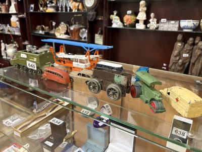 VINTAGE DINKY + MATCHBOX VEHICLES