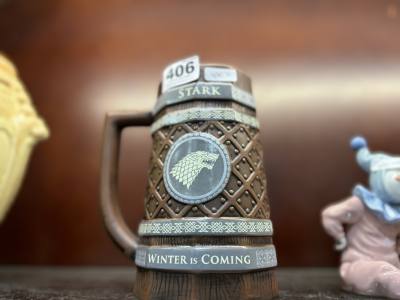STARK GAME OF THRONES TANKARD