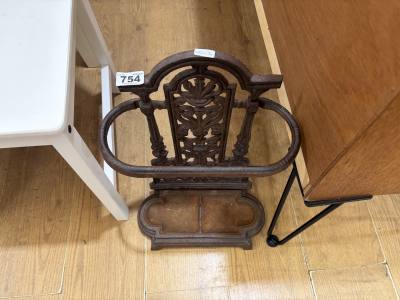 VICTORIAN CAST STICK STAND 