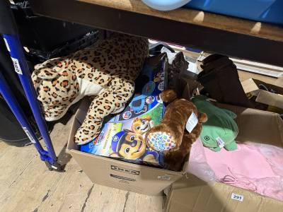 BOX OF TOYS