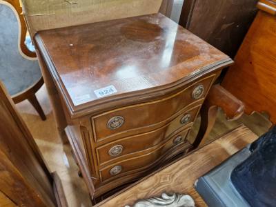 BOW FRONTED CHEST