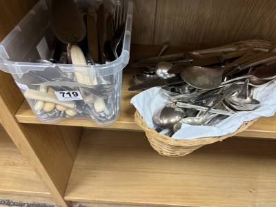 LOT OF PLATED CUTLERY