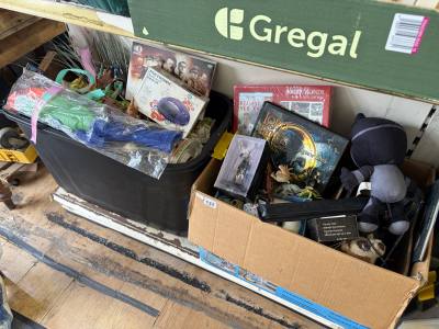 2 X BOXES OF TOYS