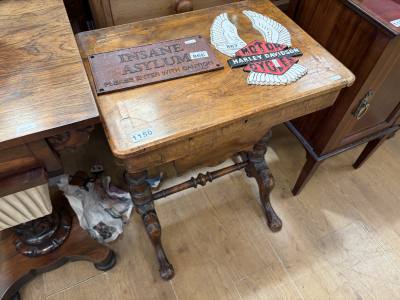 EDWARDIAN JEWELLERY TABLE