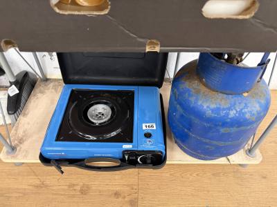 CAMPING GAS STOVE + BOTTLE