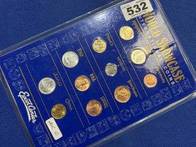 EPCOT WORLD SHOWCASE COINS