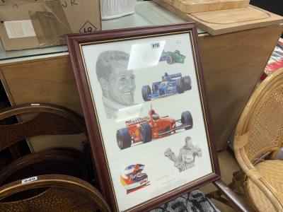 MICHAEL SCHUMACHER LTD PRINT