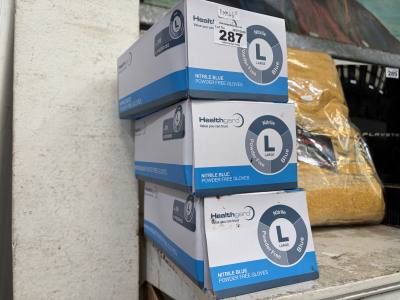 3 X BOXES OF (SIZE L) GLOVES