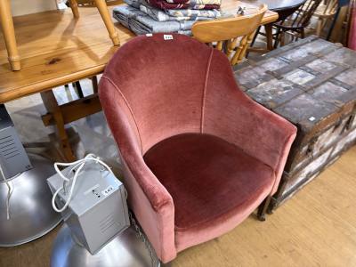 FABRIC TUB CHAIR