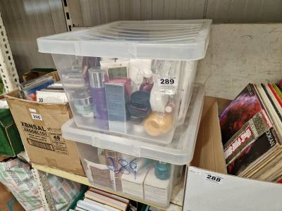 2 X BOXES OF COSMETICS
