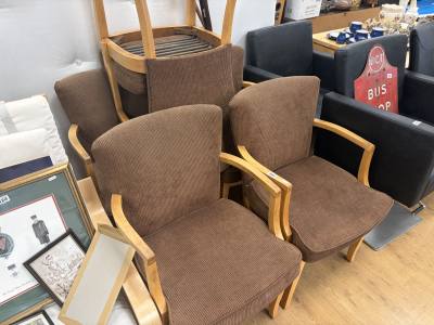 5 X ARMCHAIRS