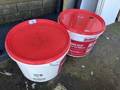2 X TUBS OF ADHESIVE