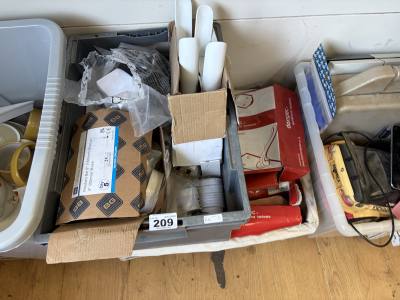 2 X BOXES OF FITTINGS ETC