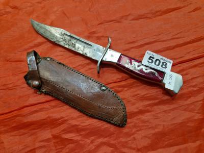 VINTAGE BUCK KNIFE + SHEATH