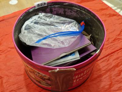TUB OF COINS