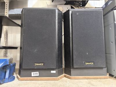 2 X TANNOY SPEAKERS