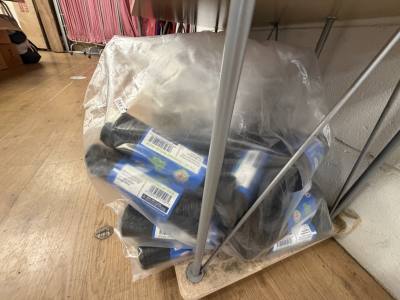 LOT OF BLACK BIN BAGS