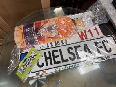 LOT OF TIN SIGNS
