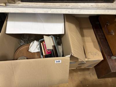 2 X BOXES OF CRYSTAL/CHINA