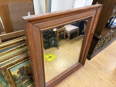 LARGE BEVELLED MIRROR