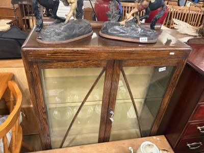 OAK CHINA CABINET
