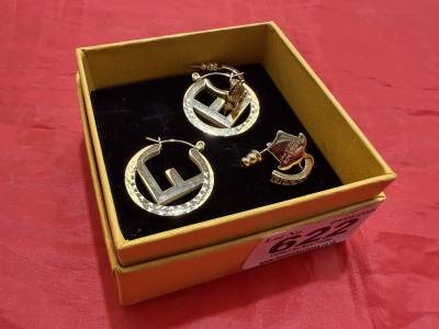 VERSACE + FENDI EARRINGS (REPLICA)