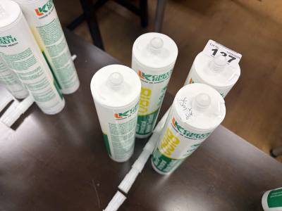 4 X TUBES OF NEUTRAL SILICONE STRUCTURAL SEALANT