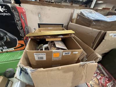 2 X BOXES OF JOHN WAYNE MEMORABILIA