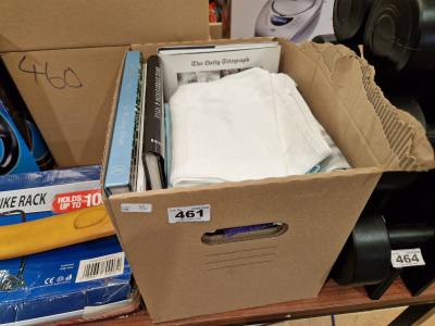BOX OF COMMEMORATIVE WARE