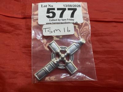 NEW SILVER CROSS PENDANT