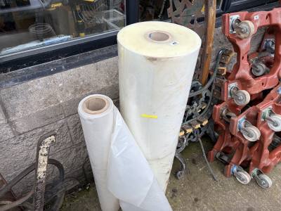 3 X ROLLS OF PLASTIC