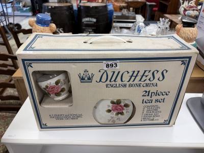 21 PIECE DUCHESS TEA SET