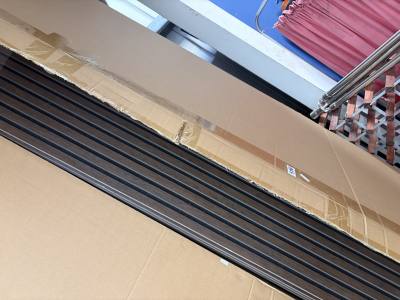 4 X WALNUT COMPOSITE WALL PANELS