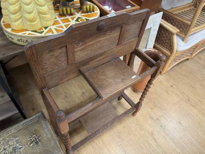 OAK STICK STAND (NO DRIP TRAYS)