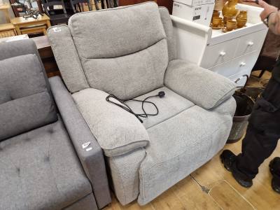 FABRIC ELECTRIC RECLINER CHAIR