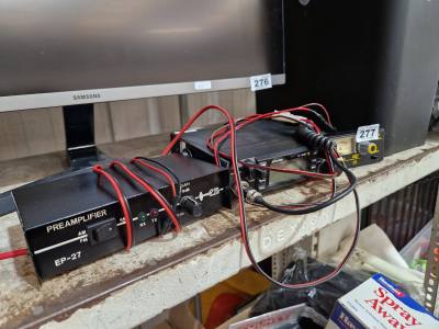 LUITON CB RADIO + PREAMP ETC