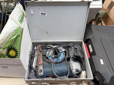 CASED ANGLE GRINDER