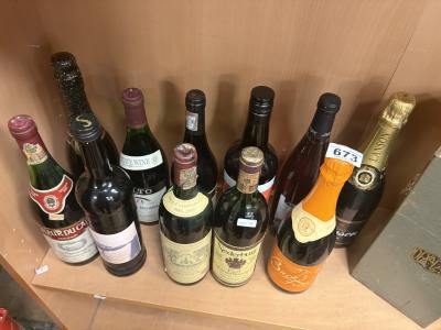 LOT OF ALCOHOL