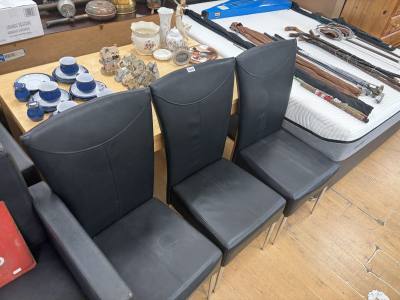 BEECH DINING TABLE + 3 X CHAIRS
