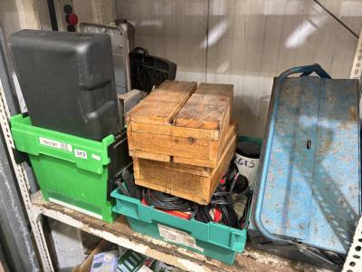 2 X BOXES OF TOOLS + TOOL BOX
