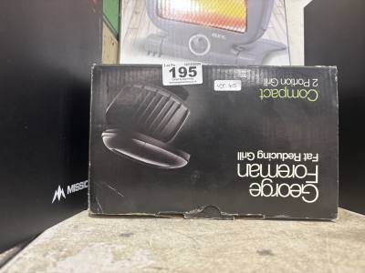 NEW GEORGE FOREMAN GRILL
