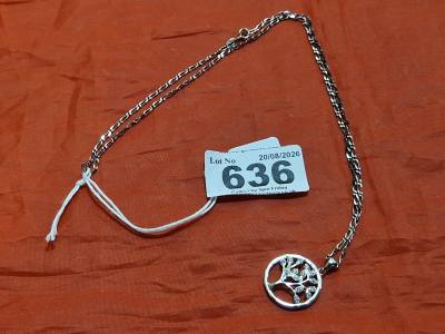 SILVER CHAIN + PENDANT