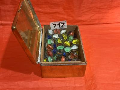 BOX OF MARBLES