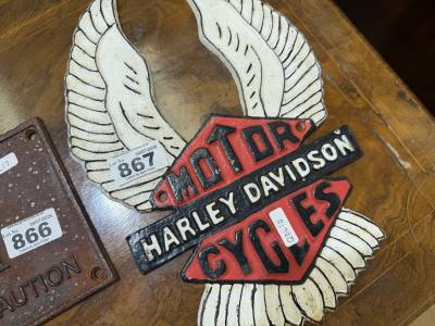 HARLEY DAVIDSON SIGN
