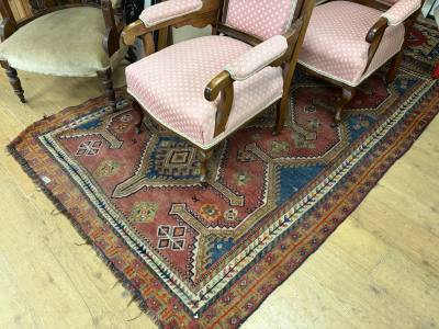 245 X 145 HAND WOVEN RUG
