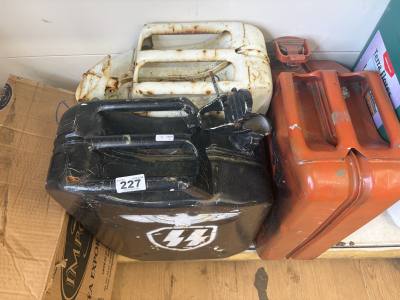 3 X JERRY CANS