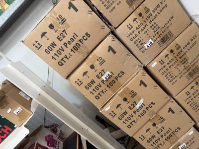4 X BOXES OF LED BULBS