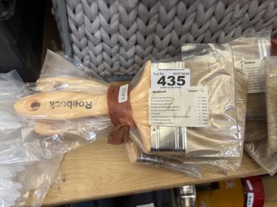 5 X NEW PAINT BRUSHES